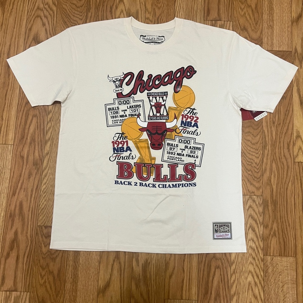 Bulls Mitchell&Ness Tee